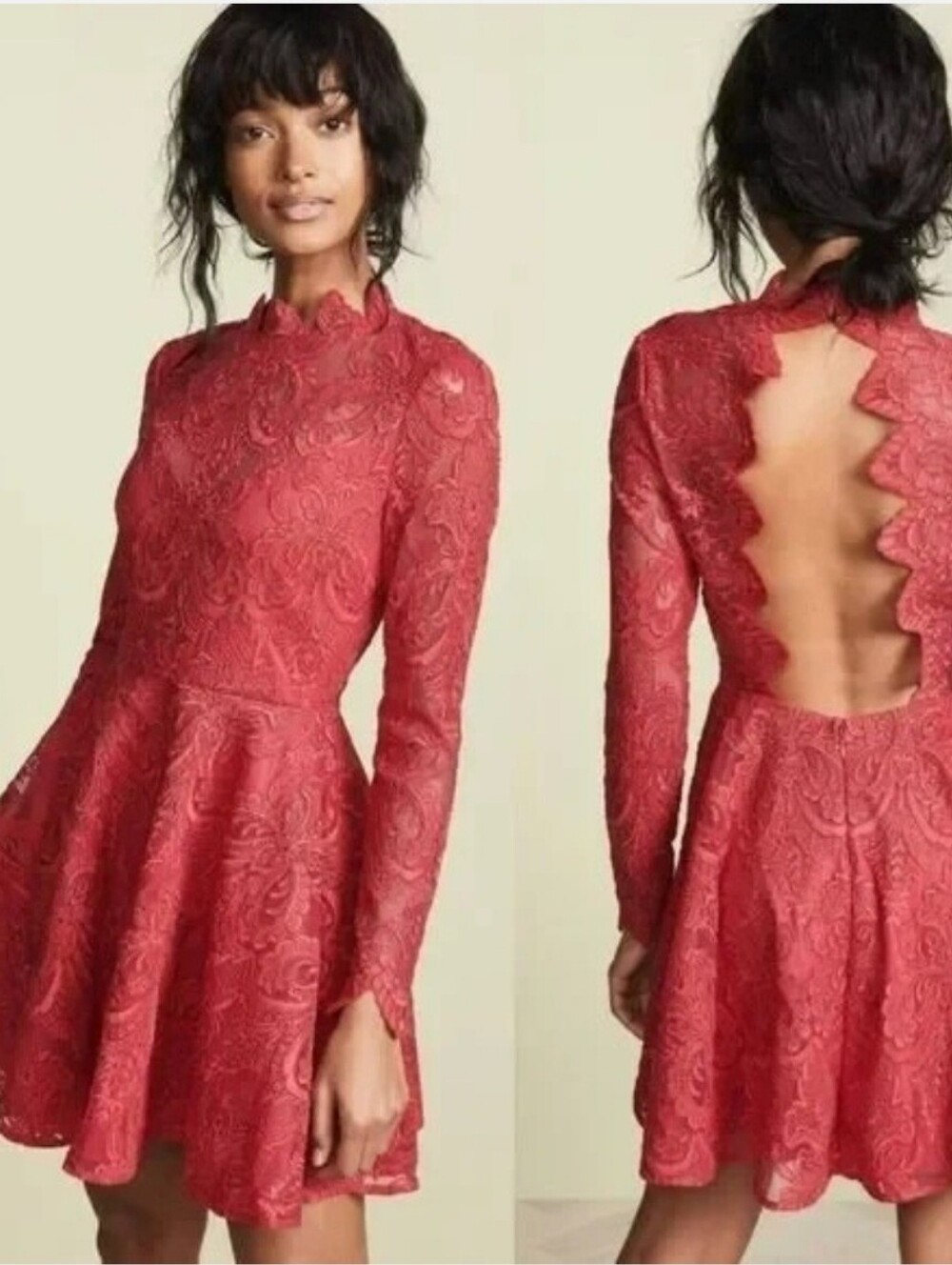 Saylor Rita Dress In Rasberry NWT Fit And Flare Party Wedding Guest HOCO Dance
